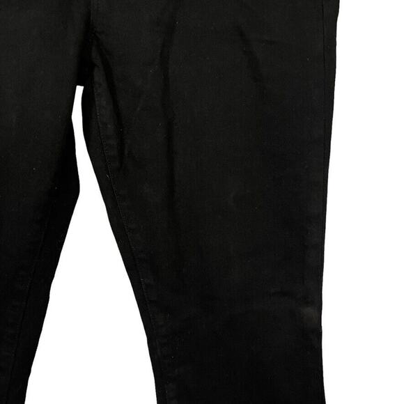 J Brand Womens OP Jett Skinny Black Zip Fly Mid Rise Stretch Jeans sz 32 x 29 - Picture 6 of 16